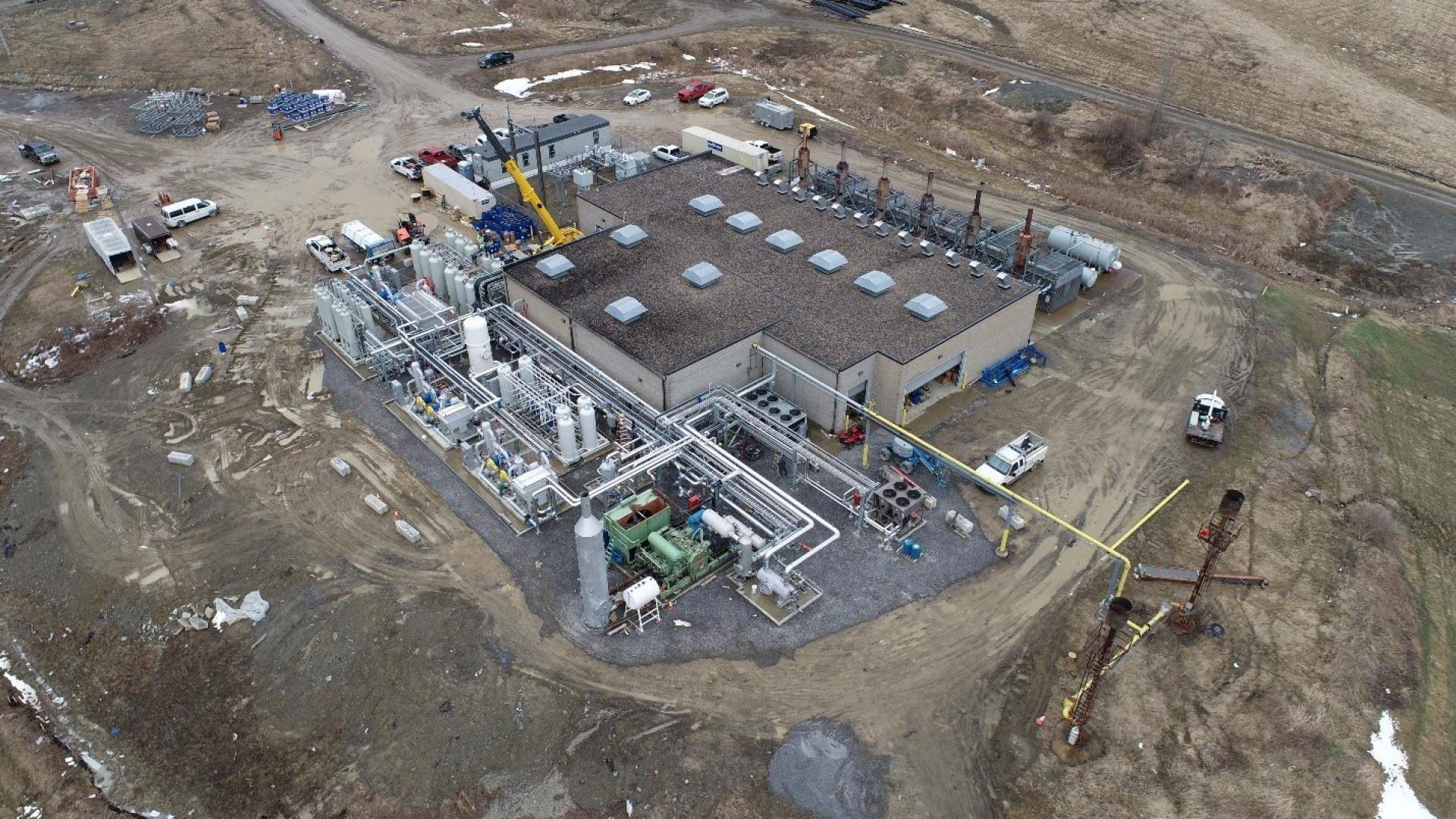 EmKey Completes Commissioning of Renewable Natural Gas Project in Chautauqua County New York